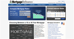 Desktop Screenshot of mortgagerefinance.com